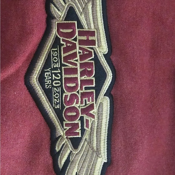 BRAND NEW 120th anniversary Harley Davidson zip up hoodie - Picture 4 of 5